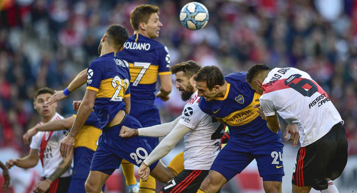Boca Juniors y River Plate chocarán en los cuartos de final de la Copa de la Liga Profesional. Foto: EFE