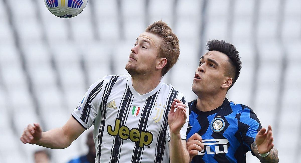 Juventus ganó al Inter de Milán y no renuncia a clasificar a la Champions League. Foto: EFE