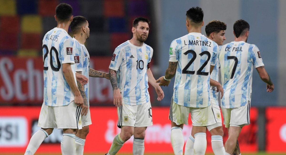 Argentina empató de local ante Chile por las Eliminatorias Qatar 2022. Foto: EFE