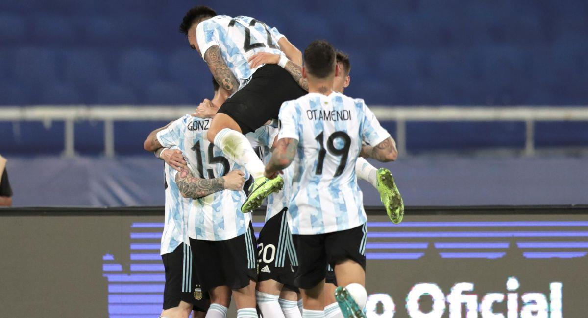 Argentina quiere la victoria ante Uruguay en la Copa América. Foto: EFE