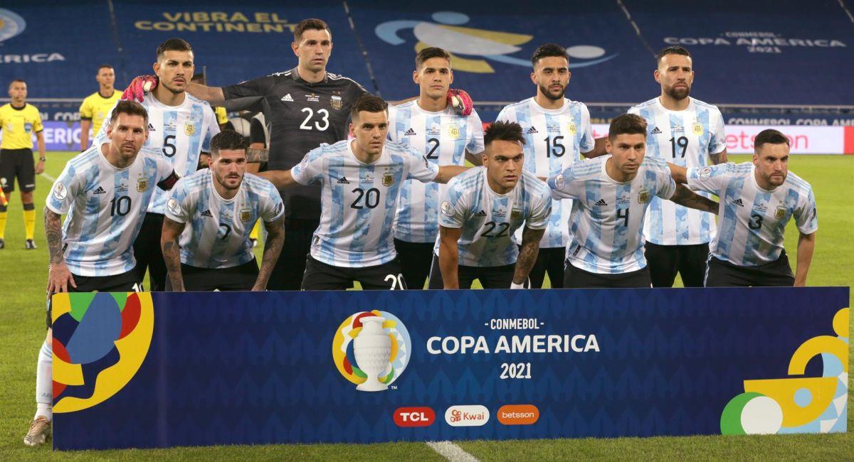 Argentina disputará su segundo partido en la Copa América. Foto: EFE