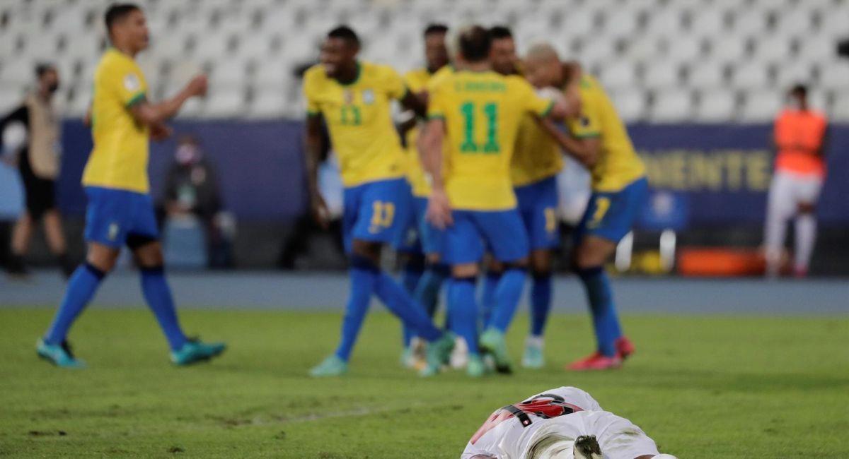 Brasil fue una máquina ante Perú en la Copa América. Foto: EFE