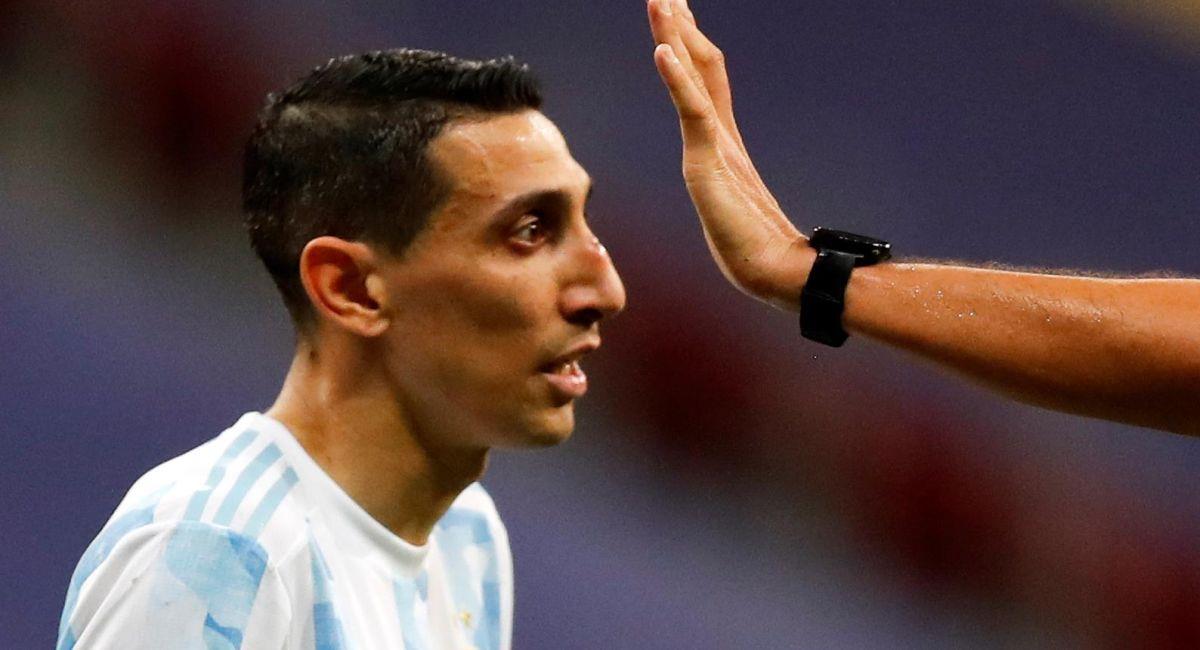 Ángel Di María destacó en el triunfo de Argentina sobre Paraguay. Foto: EFE