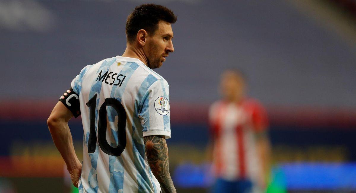 Lionel Messi, capitán de Argentina. Foto: EFE