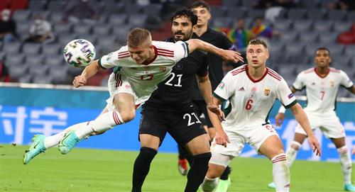 Alemania evita papelón ante Hungría 