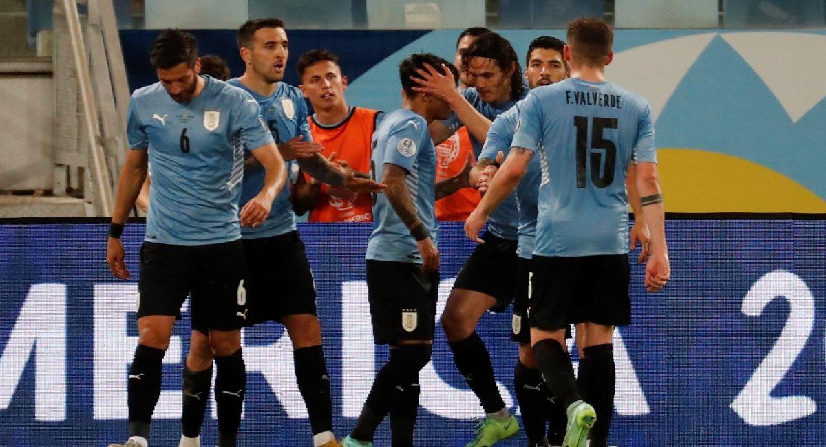 Uruguay ya está en cuartos de final de la Copa América. Foto: EFE