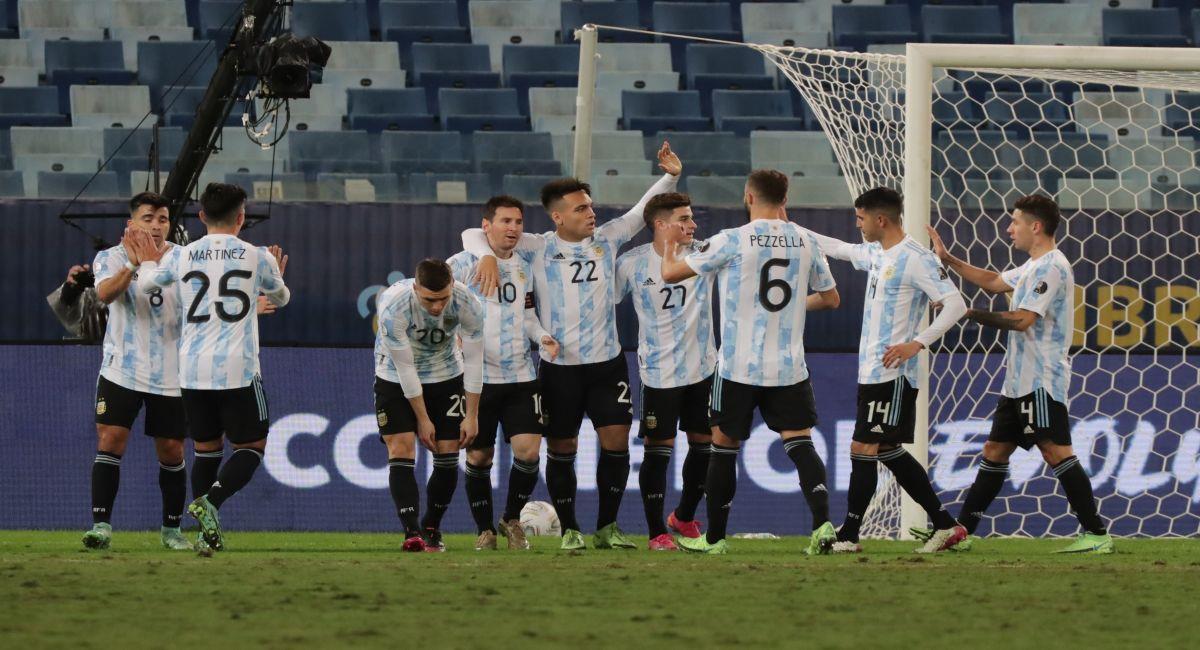Argentina sigue firme en la Copa América. Foto: EFE