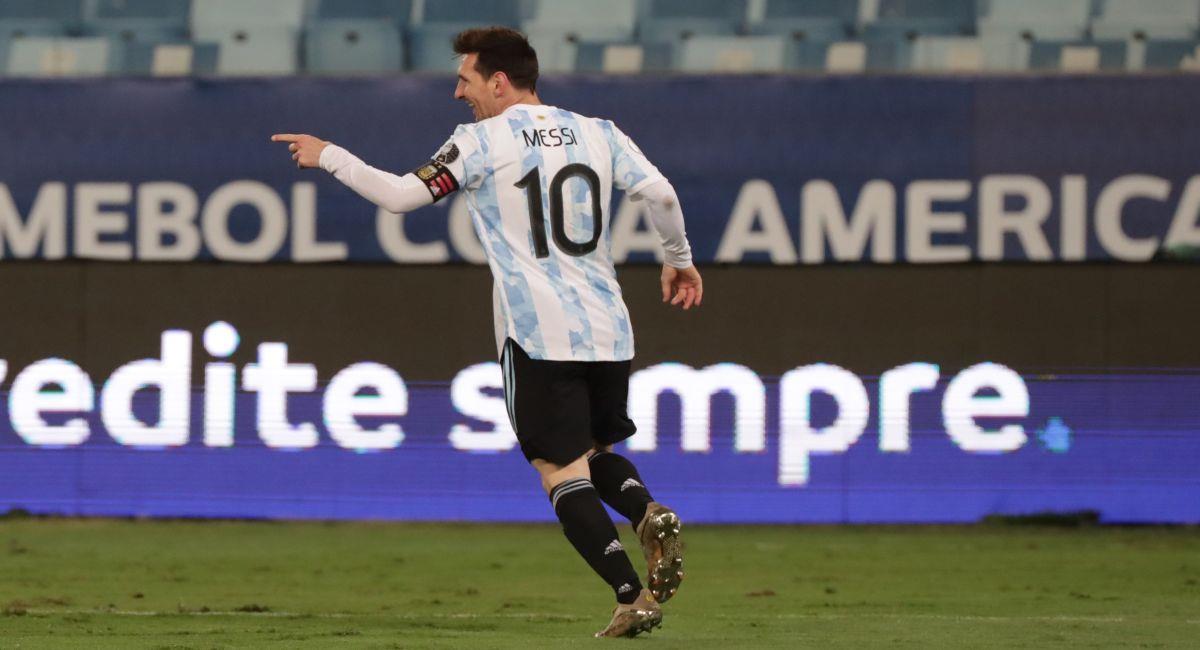 Argentina va por el triunfo ante Ecuador en los cuartos de final de la Copa América. Foto: EFE
