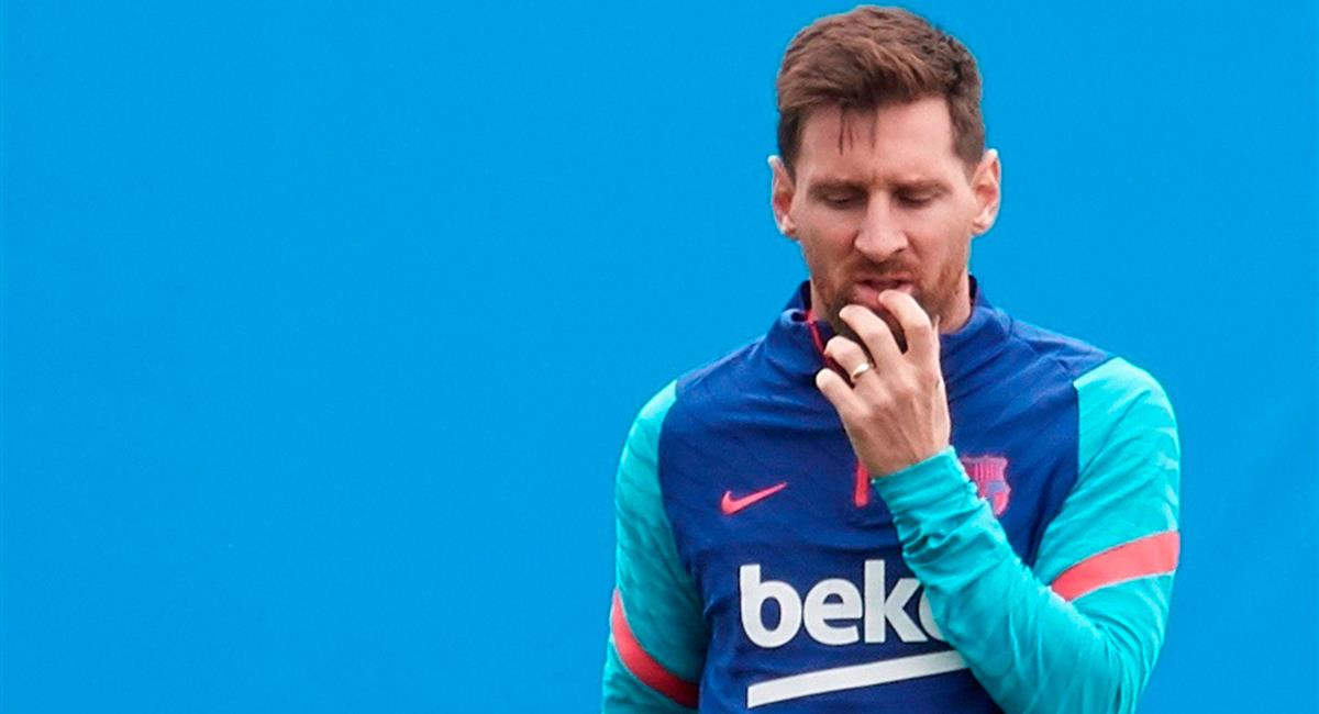 Lionel Messi no continuará en Barcelona esta temporada. Foto: EFE