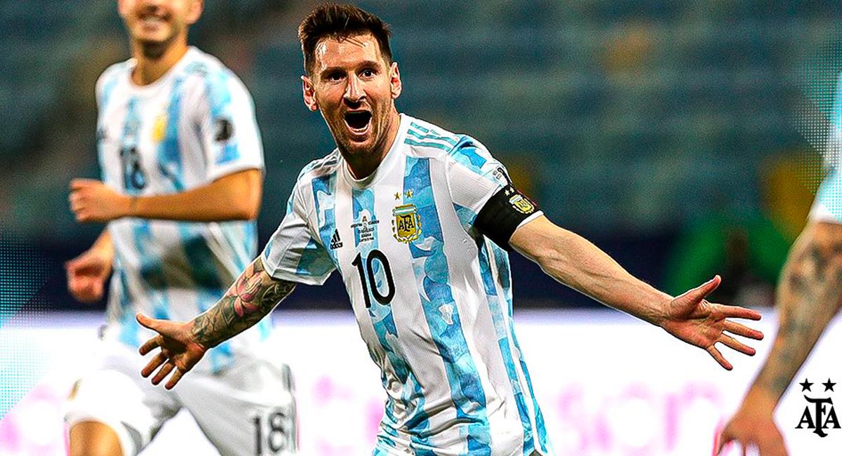Argentina visitará a Brasil en la fecha triple de Eliminatorias. Foto: Twitter @Argentina