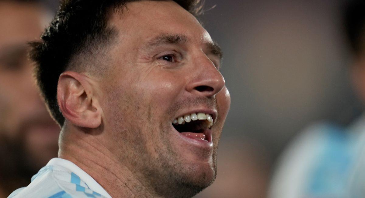 Lionel Messi, la gran figura de Argentina. Foto: EFE
