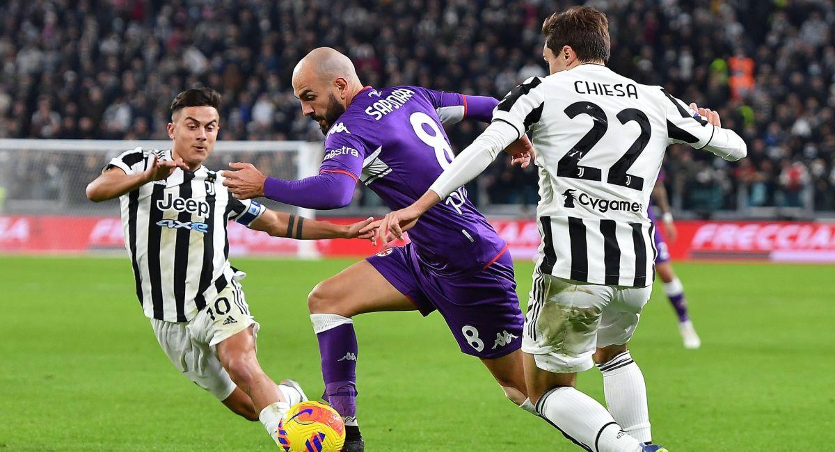 Juventus venció a Fiorentina por la Serie A. Foto: EFE
