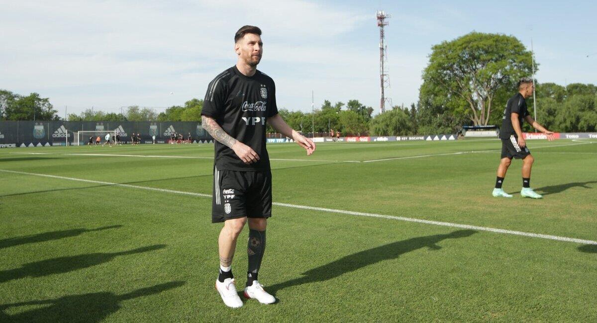 Messi. Foto: @Argentina