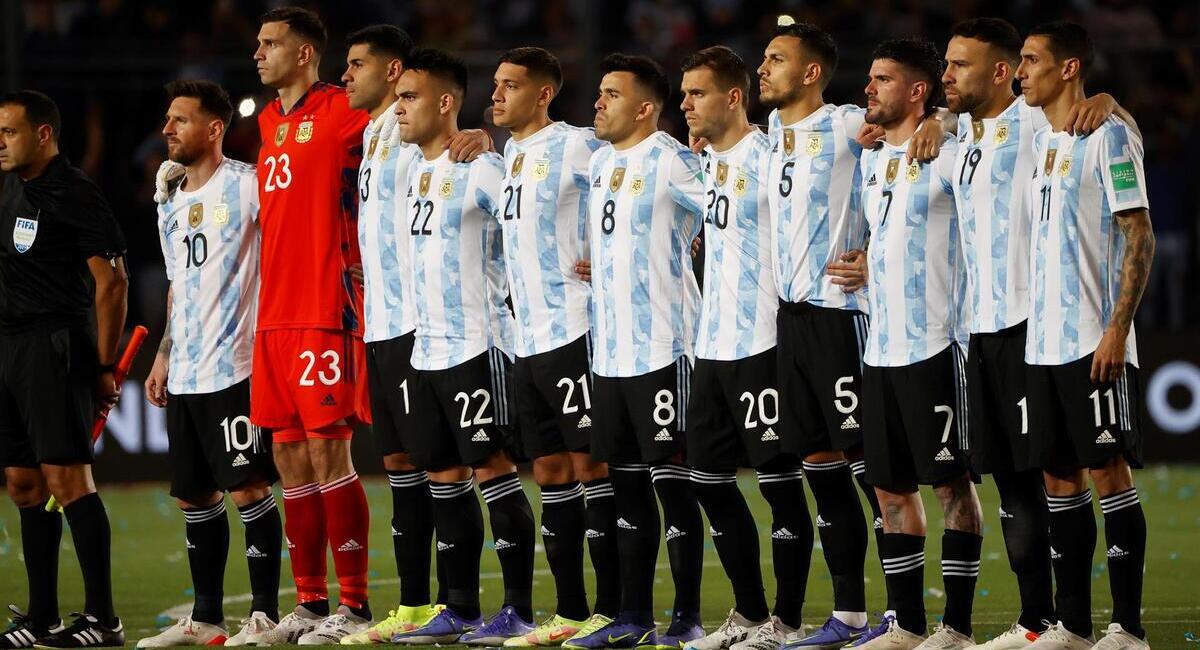 Selección Argentina. Foto: EFE