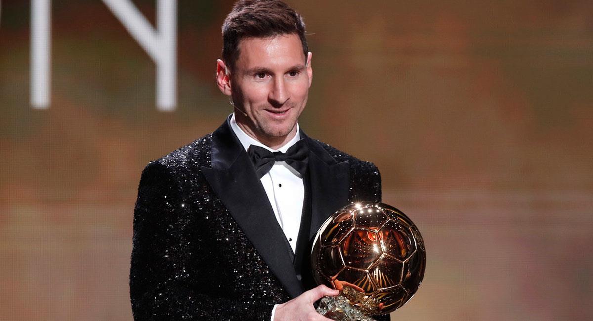 Messi se quedó con el Balón de Oro 2021. Foto: Reuters