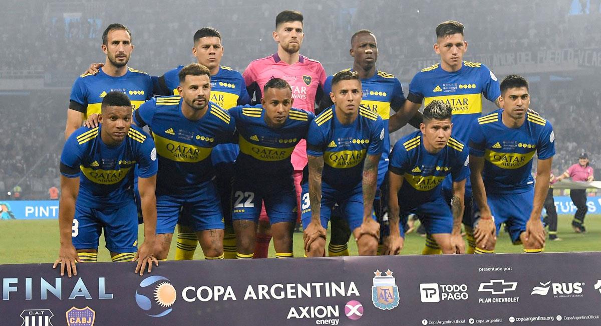Boca Juniors se quedó con la Copa Argentina 2021. Foto: Twitter