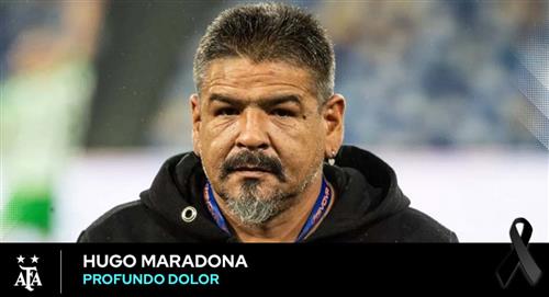 Argentina lamenta la muerte de Hugo Maradona