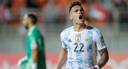 Lautaro Martínez aprovecha el rebote y pone el 2-1 de Argentina vs Chile (VIDEO)