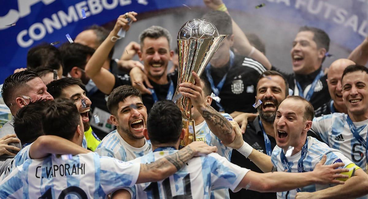 Argentina campeón de la Copa América. Foto: Twitter @Argentina