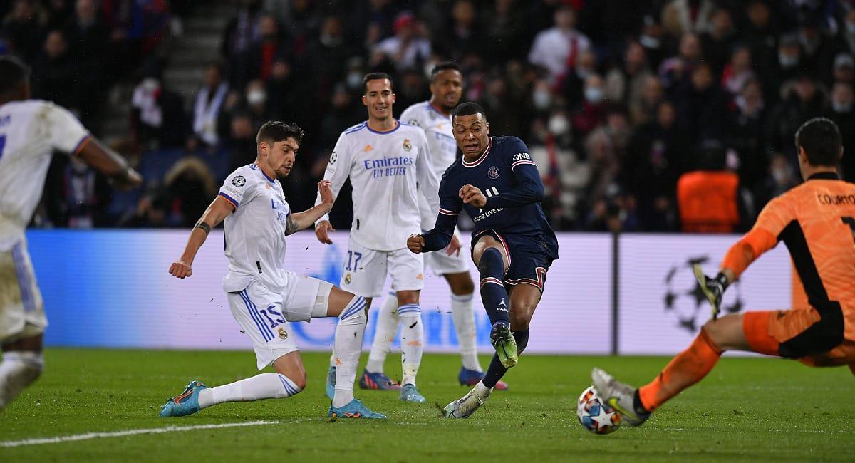Con gol de Mbappé, PSG derrotó a Real Madrid. Foto: Twitter @PSG_espanol