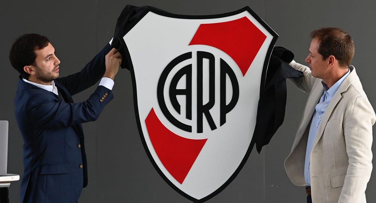 Nuevo escudo de River Plate. Foto: Twitter @RiverPlate