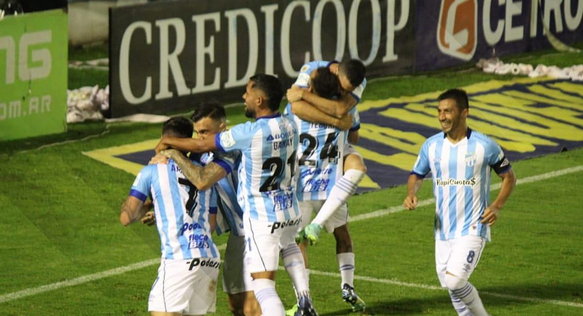 Andrada le dio la victoria a Atlético Tucumán. Foto: Twitter @LigaAFA