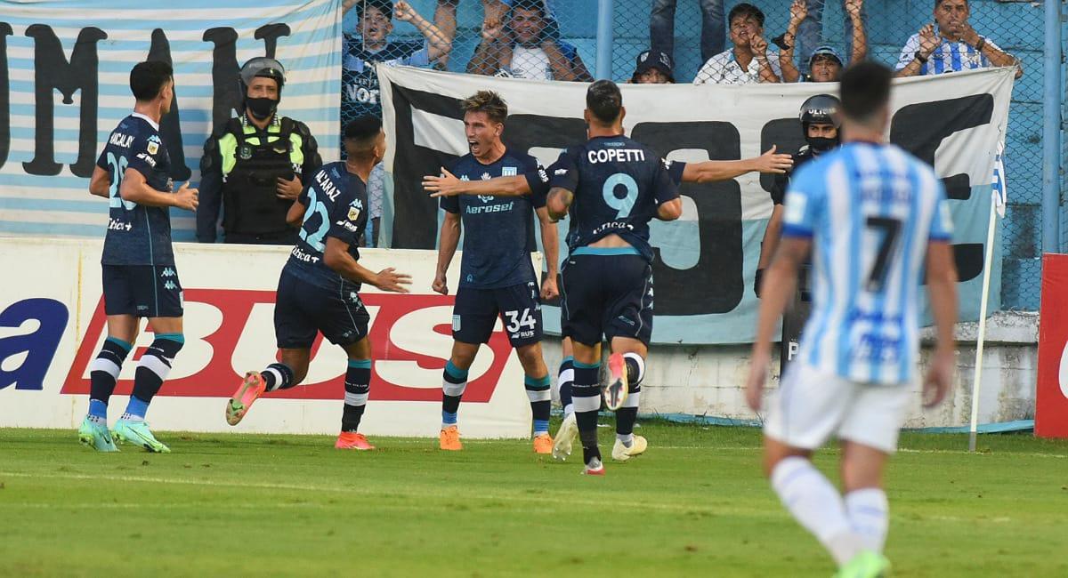Racing goleó 4-0 a Atlético Tucumán.
. Foto: Twitter @LigaAFA
