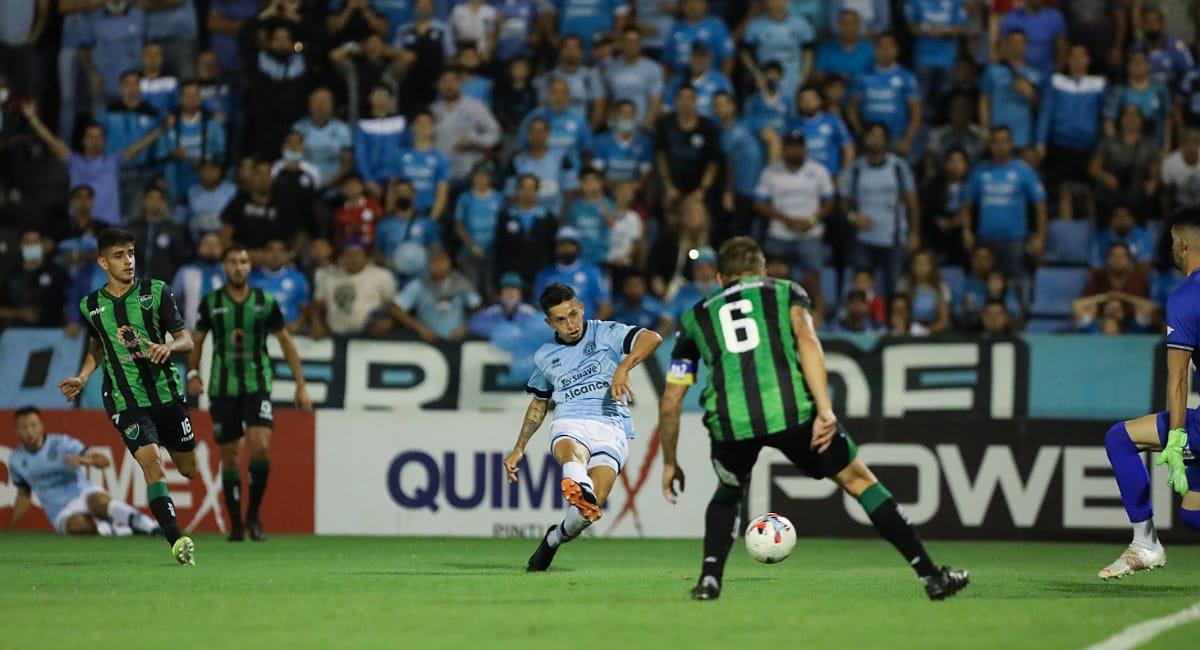 Belgrano derrotó 2-0 a San Martín San Juan y es el puntero de la Primera Nacional. Foto: Twitter @Belgrano