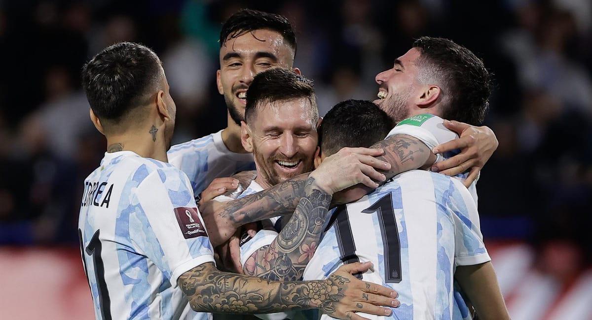 Lionel Messi marcó el tercero del partido. Foto: EFE