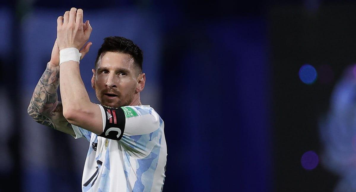 Lionel Messi marcó el tercer gol. Foto: EFE