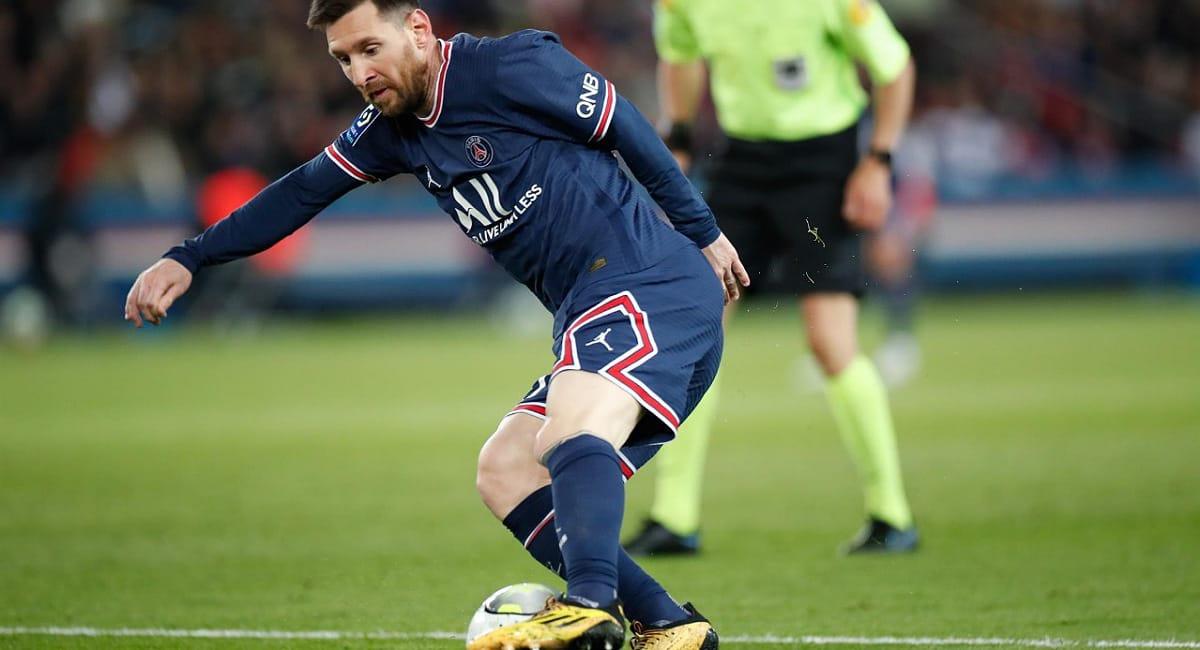 Lionel Messi se hizo presente en el marcador en la goleada 5-1 a Lorient. Foto: EFE
