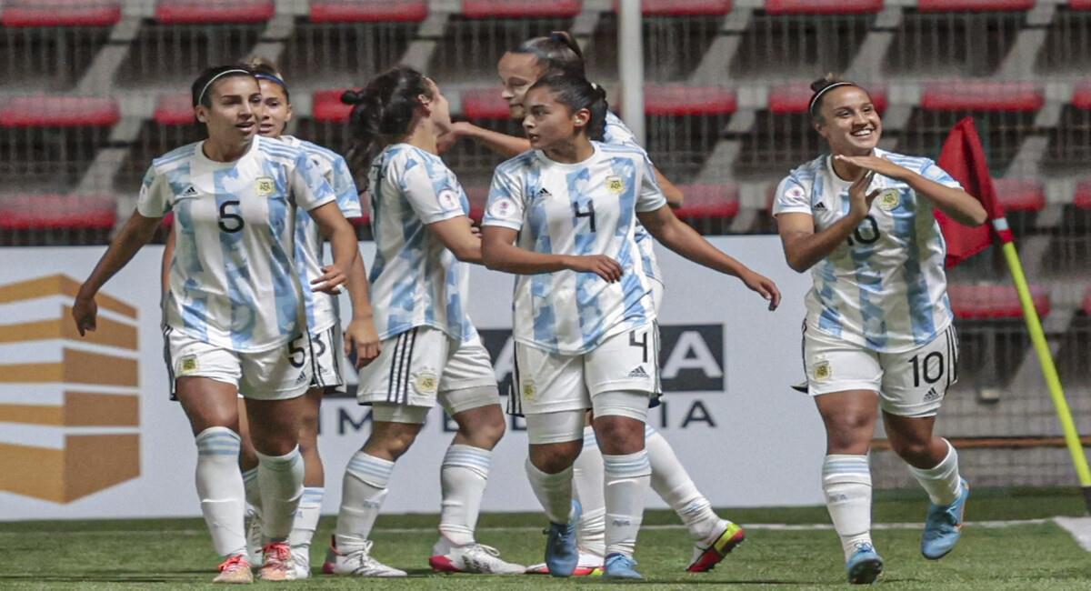 La Selección consigue su primer victoria en el Sudamericano Femenino Sub 20. Foto: Twitter @Seleccion