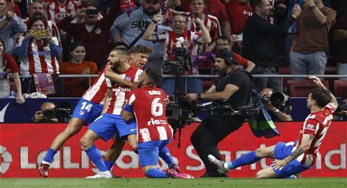 Atlético Madrid del Cholo venció al Real en el Derby de Madrid