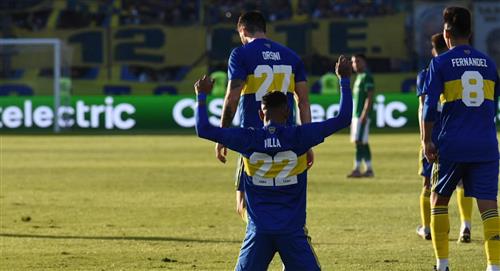 Villa le da la victoria al Xeneize. Ferro 0-1 Boca Juniors