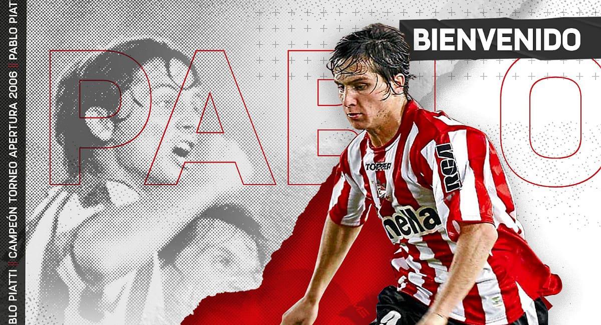 Pablo Piatti es nuevo jugador de Estudiantes de La Plata. Foto: Twitter @EdelpOficial