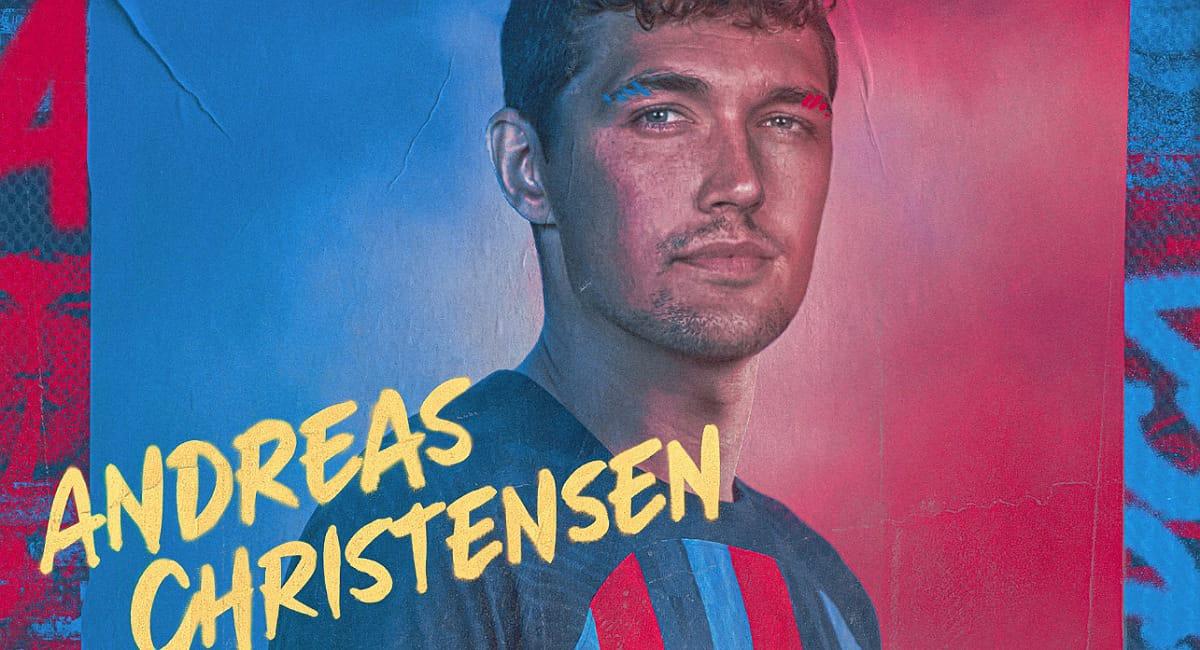 Andreas Christensen fue presentando oficialmente por Barcelona. Foto: Twitter @Barcelona_es