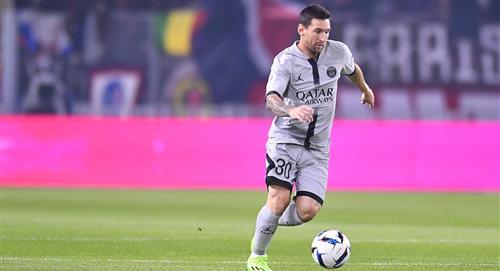 Con dos asistencias de Messi, PSG goleó 3-0 a Nantes por la Ligue 1