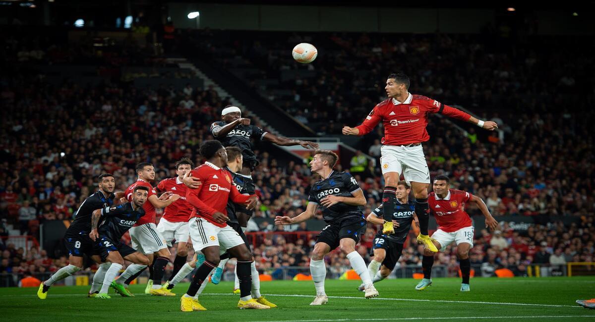 Cristiano volvió a ser titular en Manchester United. Foto: EFE