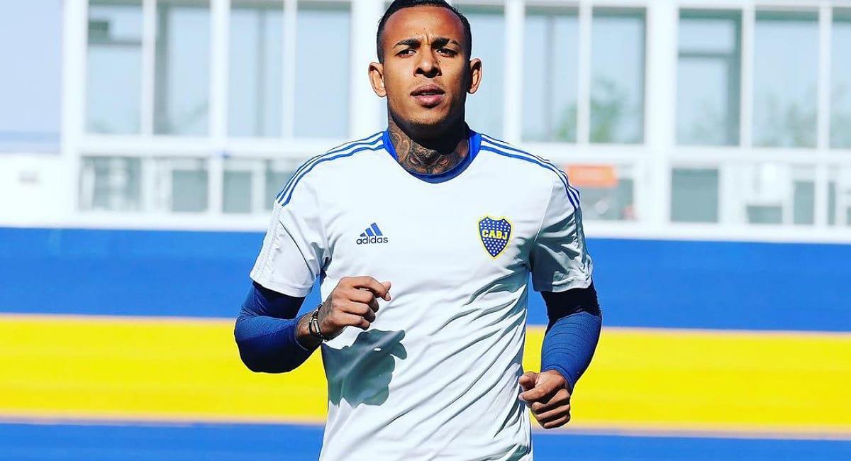 Sebastián Villa vuelve a jugar por Boca tras la operación que tuvo. Foto: Instagram @javierphotogamma