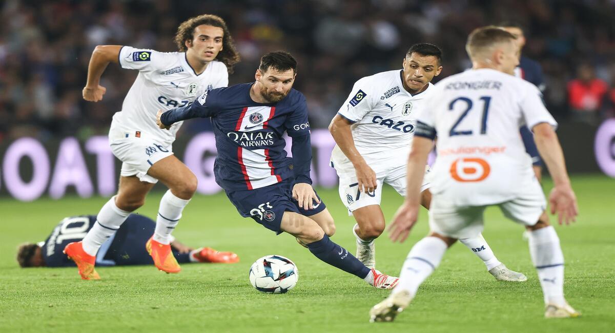 Tras dos partidos ausentes, Lionel Messi volvió a jugar en PSG. Foto: EFE
