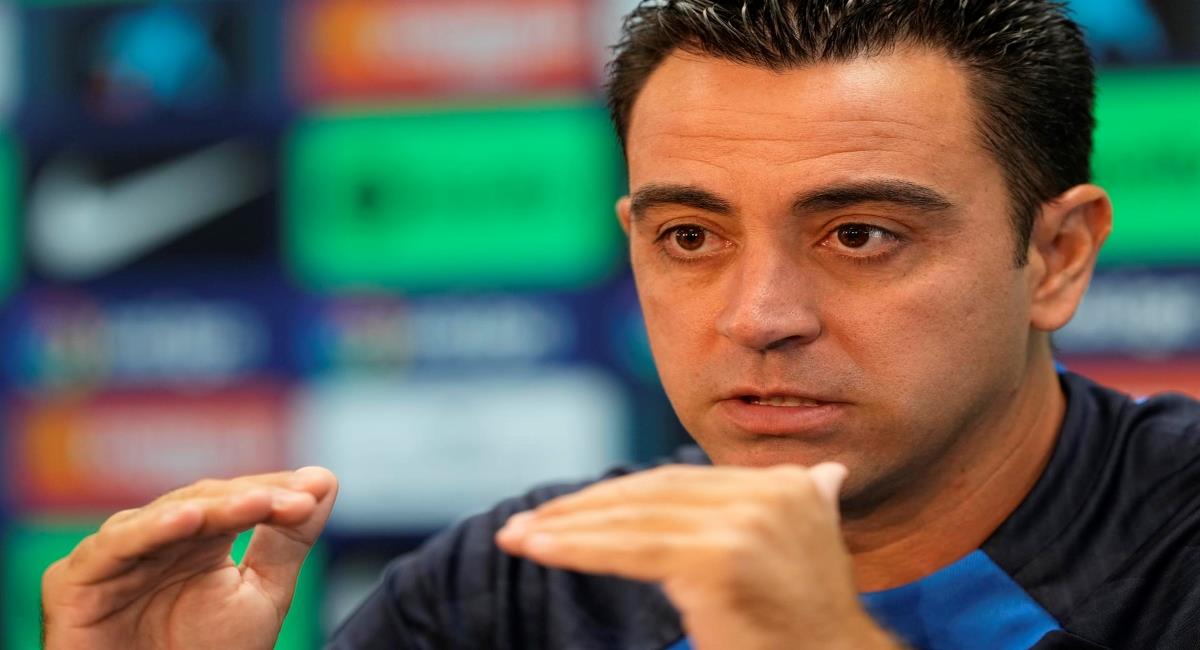 Xavi: "Si no se ganan títulos, vendrá otro entrenador y lo intentará". Foto: EFE