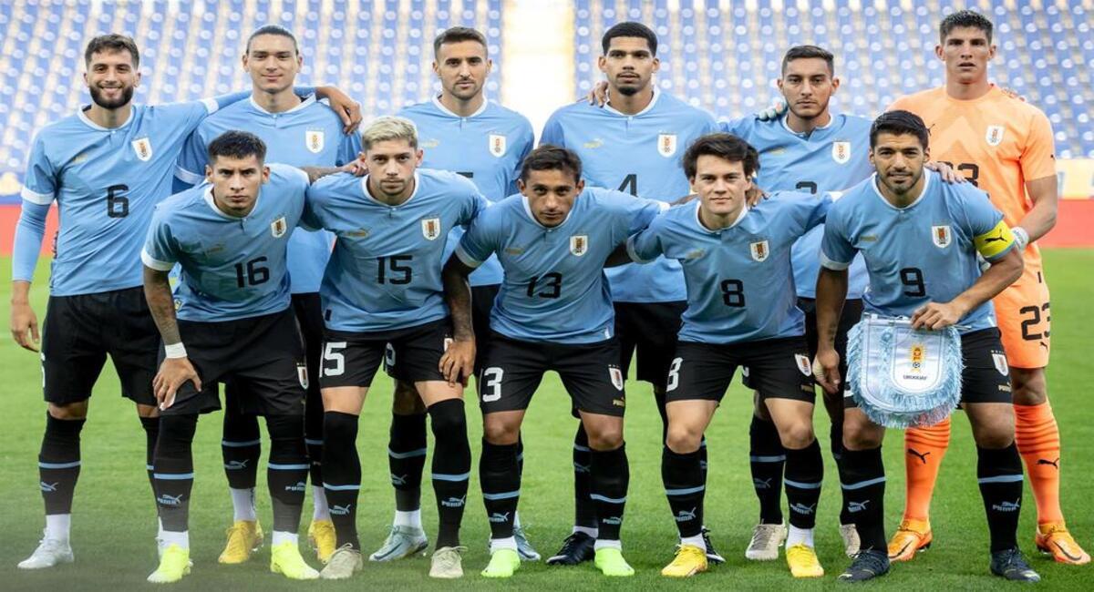 La Selección de Uruguay integra el Grupo H del Mundial. Foto: EFE