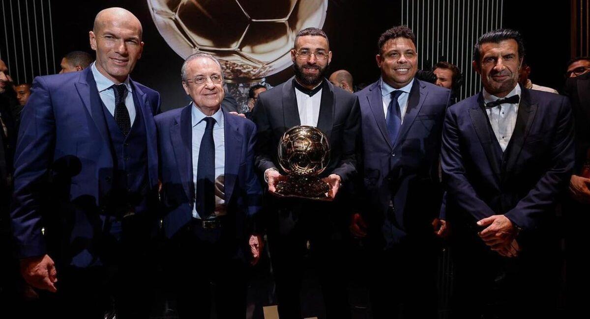 Karim Benzema ganó el Balón de oro 2022. Foto: Instagram @karimbenzema