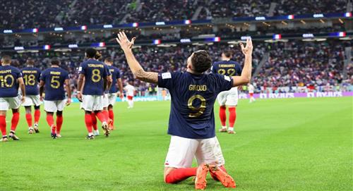 Les Blues a cuartos de final. Francia 3-1 Polonia