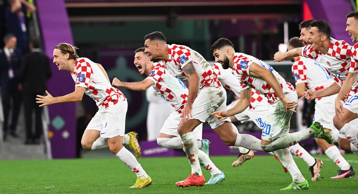 Croacia a semifinales en Qatar 2022. Foto: EFE
