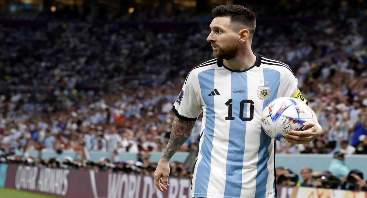 Lionel Messi marcó uno de los goles de la Selección Argentina ante Países Bajos. Foto: EFE