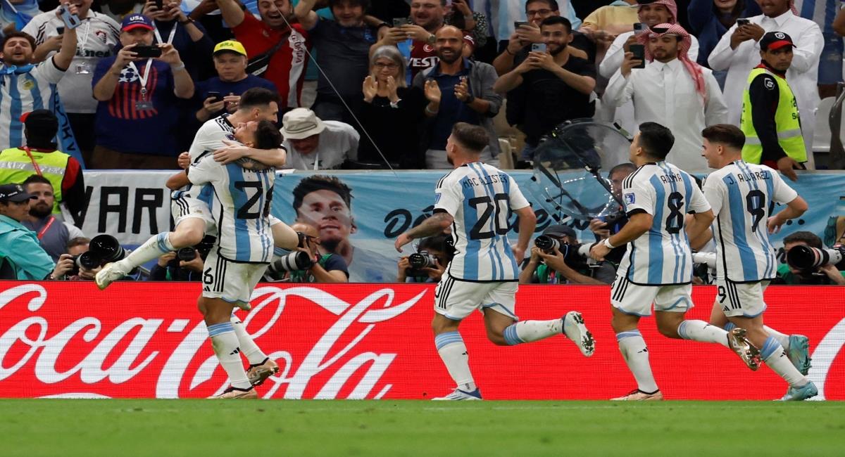 La Selección Argentina buscará el pase a la final del Mundial. Foto: EFE