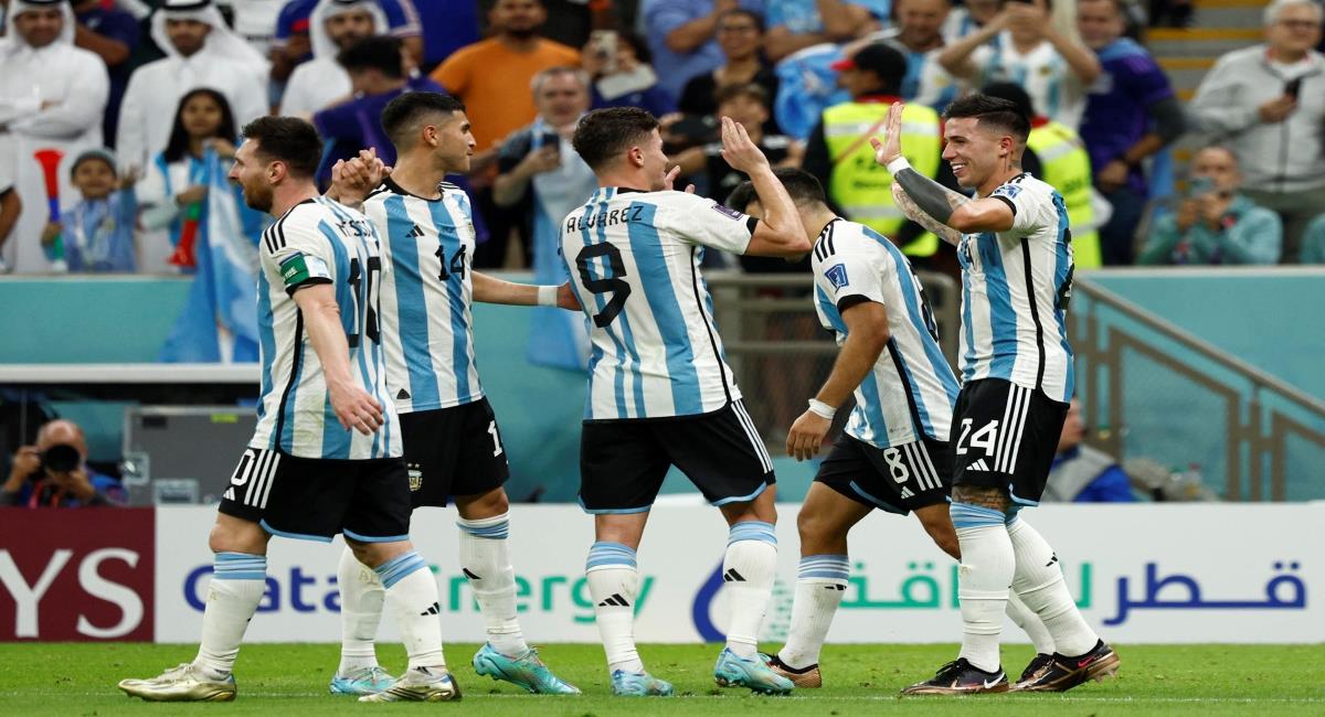Argentina se enfrentará a Croacia este martes 13 de diciembre. Foto: EFE