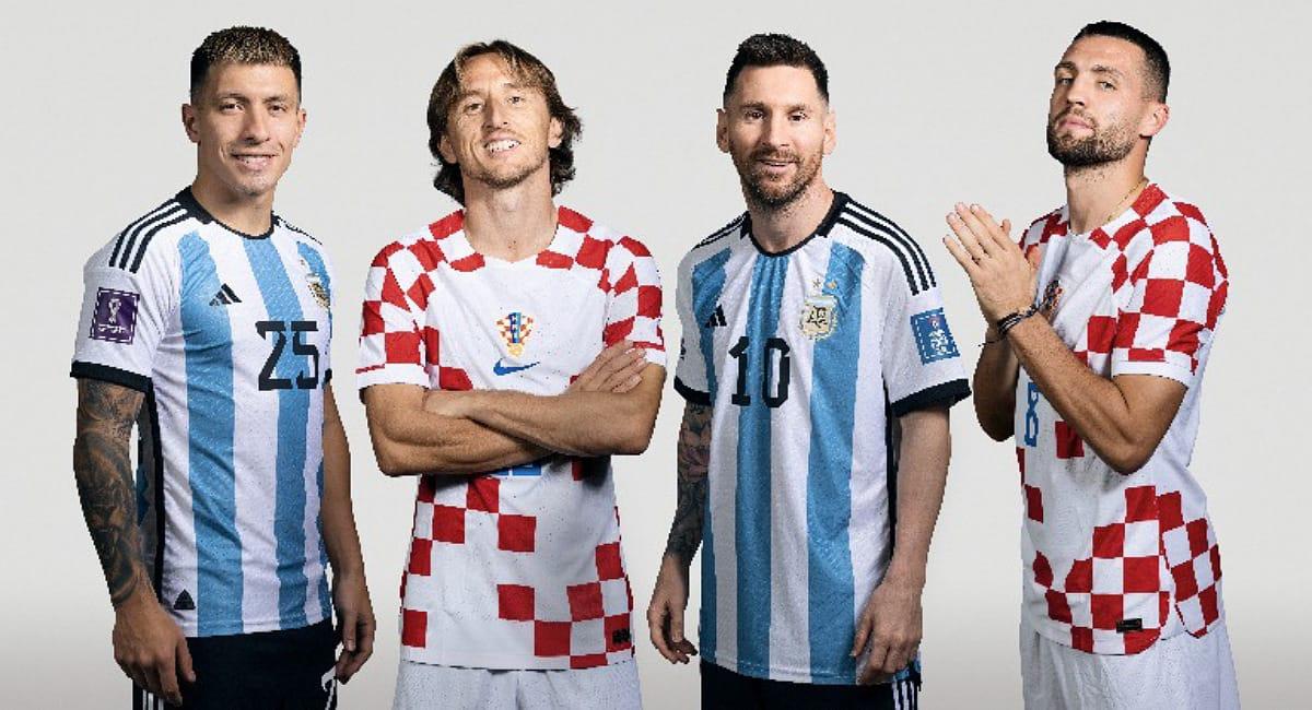 Argentina y Croacia se enfrentan por tercera vez en mundiales. Foto: Twitter @fifaworldcup_es