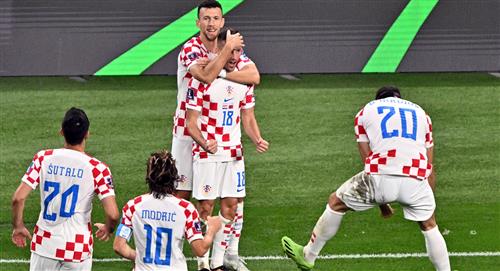 Croacia en el podio: venció 2-1 a Marruecos